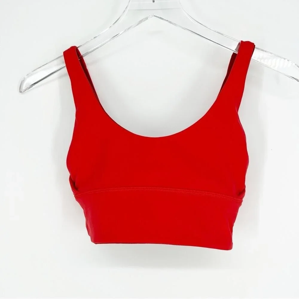 Lululemon Women's Align Reversible A/B Sports Bra 2 Mulled Wine